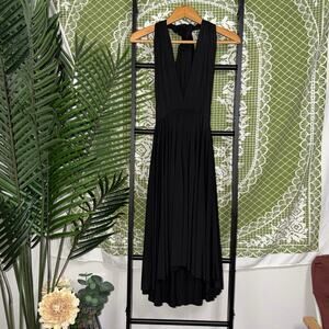 Elan Black Multi-Way Convertible Maxi Dress - One Size (O/S)